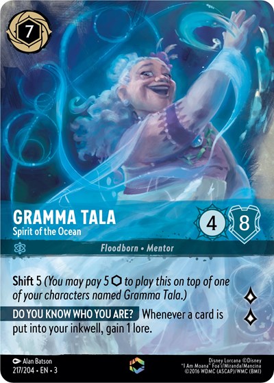 Gramma Tala - Spirit of the Ocean - Enchanted