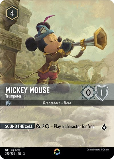Mickey Mouse -Trumpeter - Enchanted