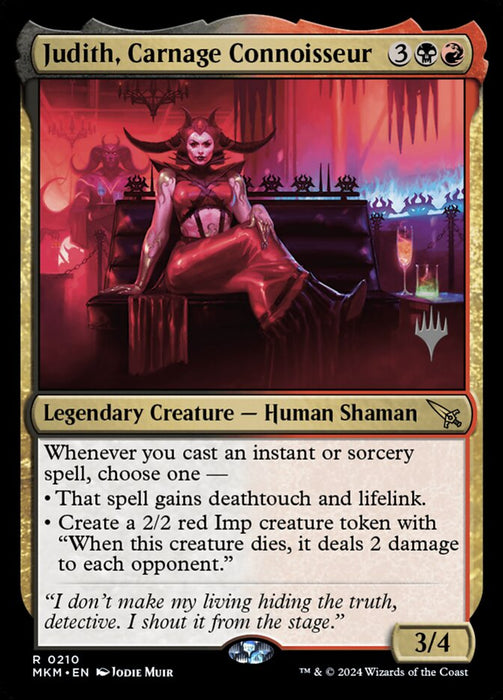 Judith, Carnage Connoisseur - Legendary (Foil)