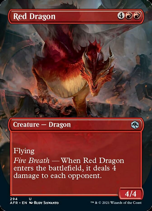 Red Dragon - Borderless