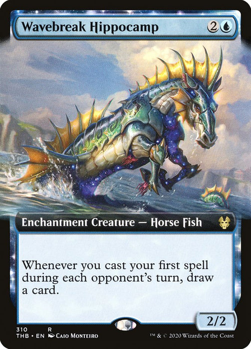Wavebreak Hippocamp  - Extended Art - Nyxtouched (Foil)