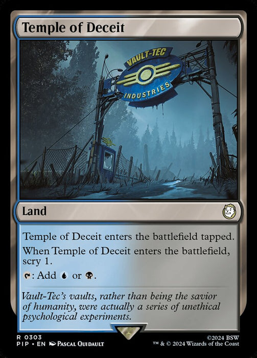 Temple of Deceit (Foil)