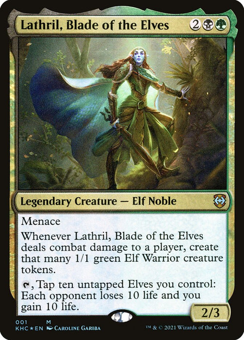 Lathril, Blade of the Elves  - Legendary (Foil)
