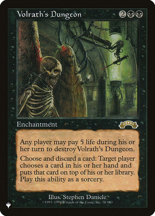 Volrath's Dungeon - Retro Frame