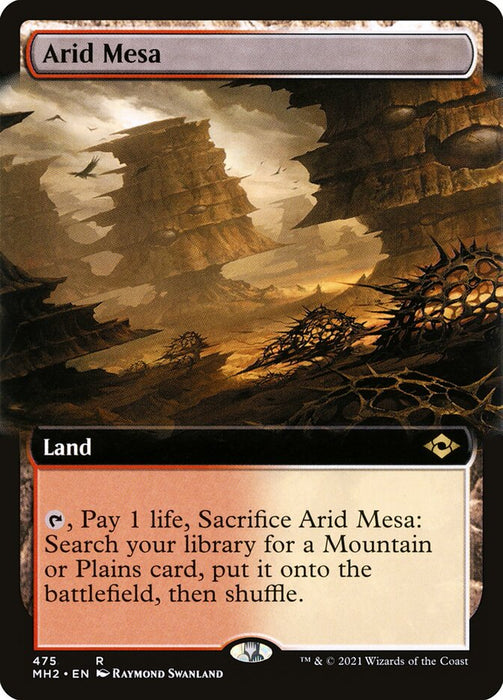 Arid Mesa  - Extended Art (Foil)