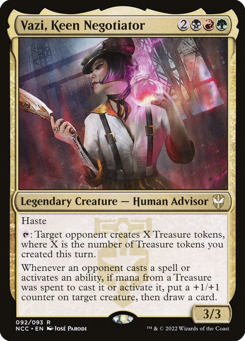 Vazi, Keen Negotiator - Legendary