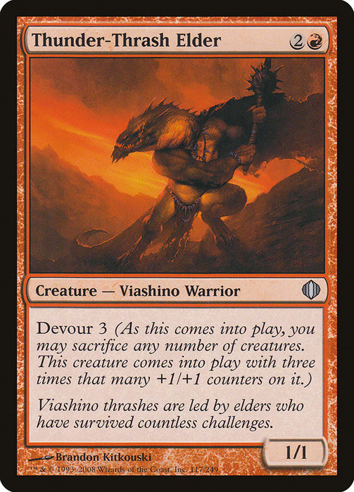 Thunder-Thrash Elder  (Foil)