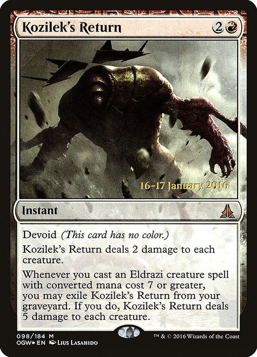 Kozilek's Return  - Devoid (Foil)
