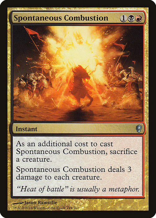 Spontaneous Combustion  (Foil)