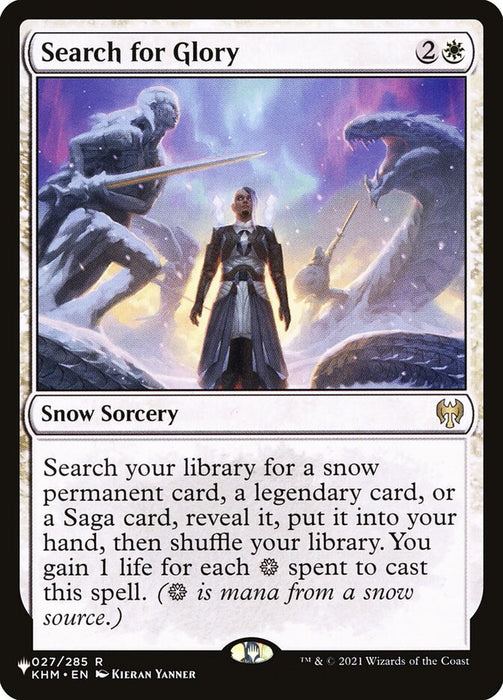 Search for Glory - Snow