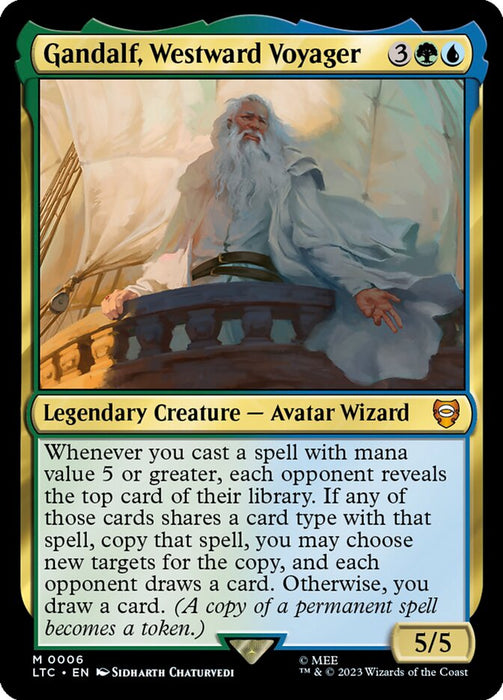 Gandalf, Westward Voyager - Legendary (Foil)