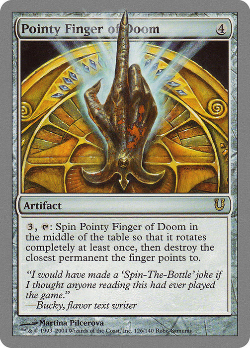 Pointy Finger of Doom  (Foil)