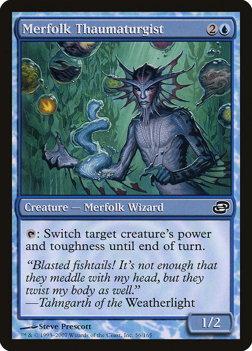 Merfolk Thaumaturgist - Colorshifted