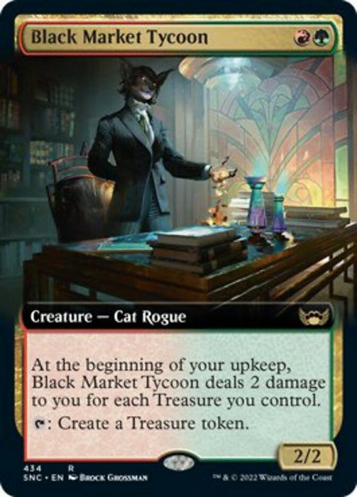 Black Market Tycoon  - Extended Art (Foil)