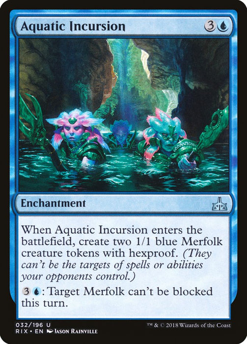 Aquatic Incursion  (Foil)