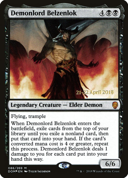 Demonlord Belzenlok  - Legendary (Foil)
