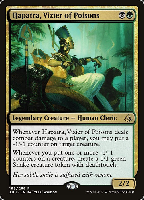 Hapatra, Vizier of Poisons  (Foil)