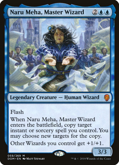 Naru Meha, Master Wizard  - Legendary (Foil)