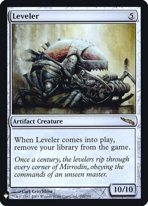 Leveler (Foil)