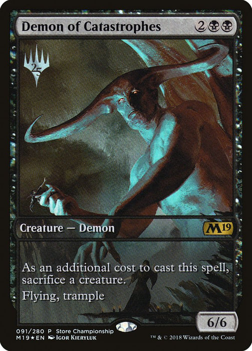 Demon of Catastrophes - Full Art  (Foil)