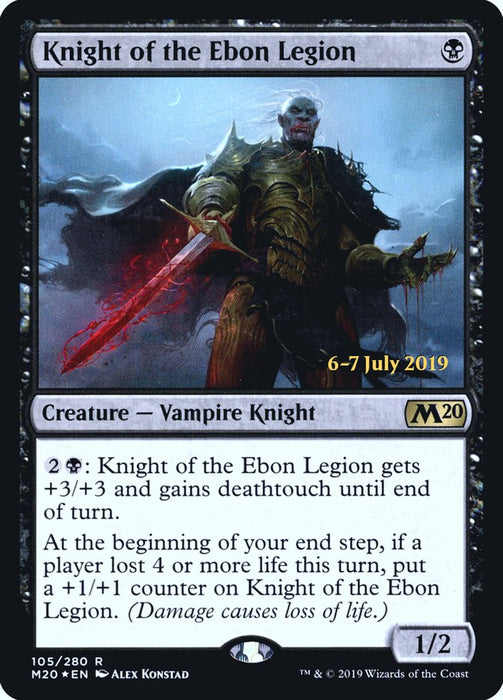 Knight of the Ebon Legion  (Foil)