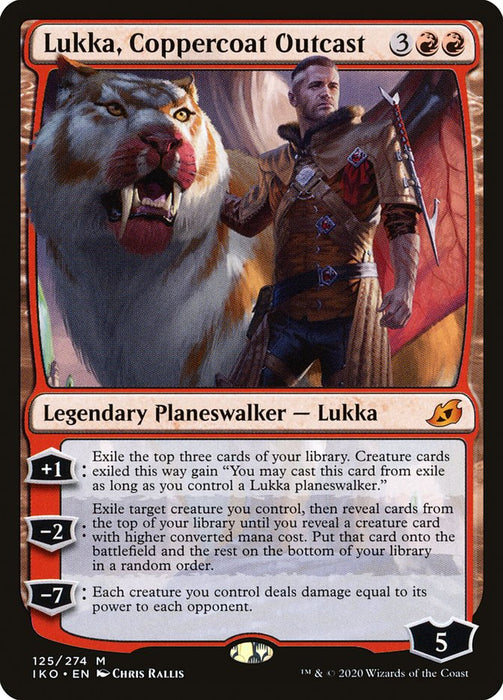 Lukka, Coppercoat Outcast  (Foil)