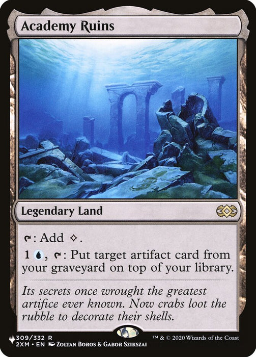 Academy Ruins - Legendary