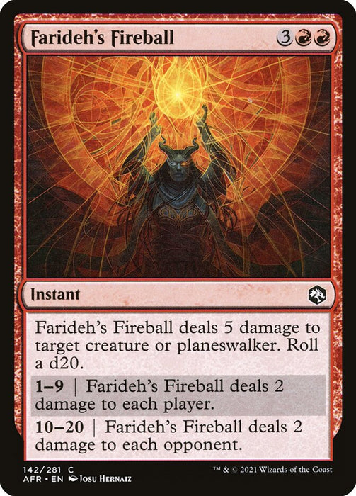 Farideh's Fireball  (Foil)