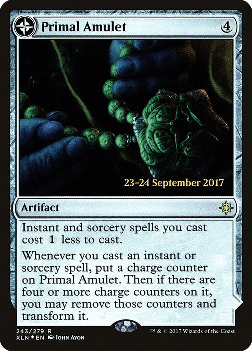 Primal Amulet // Primal Wellspring  - Compasslanddfc (Foil)