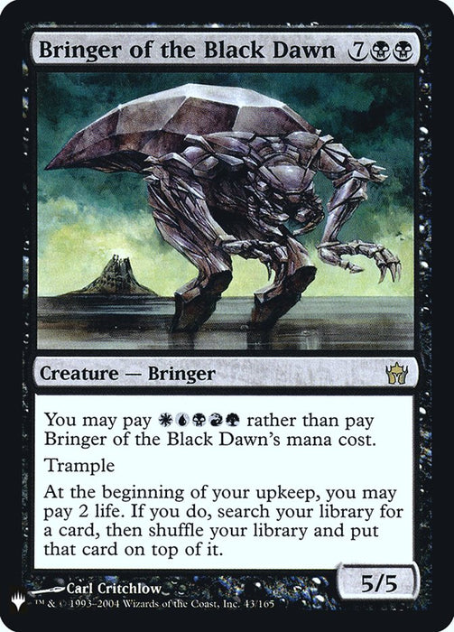 Bringer of the Black Dawn (Foil)