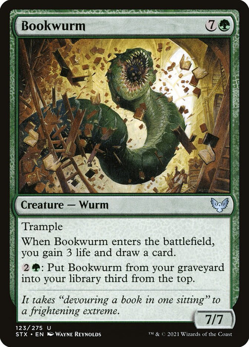 Bookwurm  (Foil)