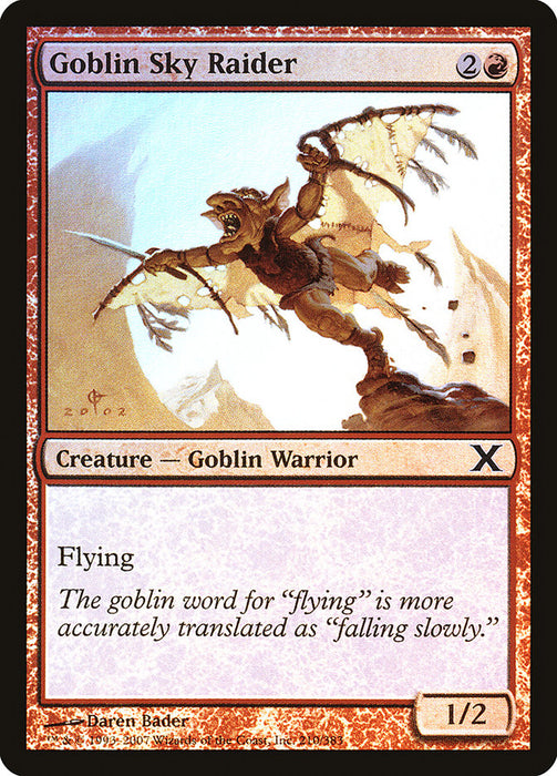 Goblin Sky Raider  (Foil)