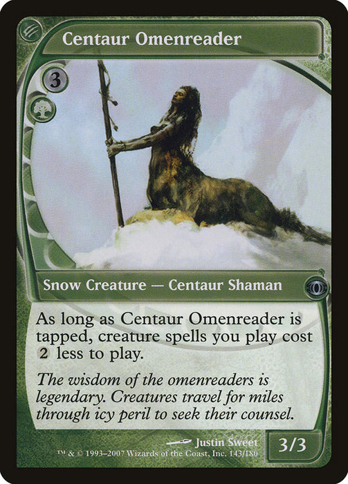 Centaur Omenreader  (Foil)
