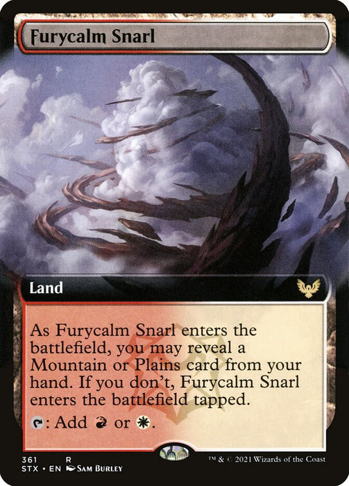 Furycalm Snarl  - Extended Art (Foil)