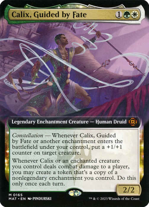 Calix, Guided by Fate - Legendary- Extended Art- Nyxtouched