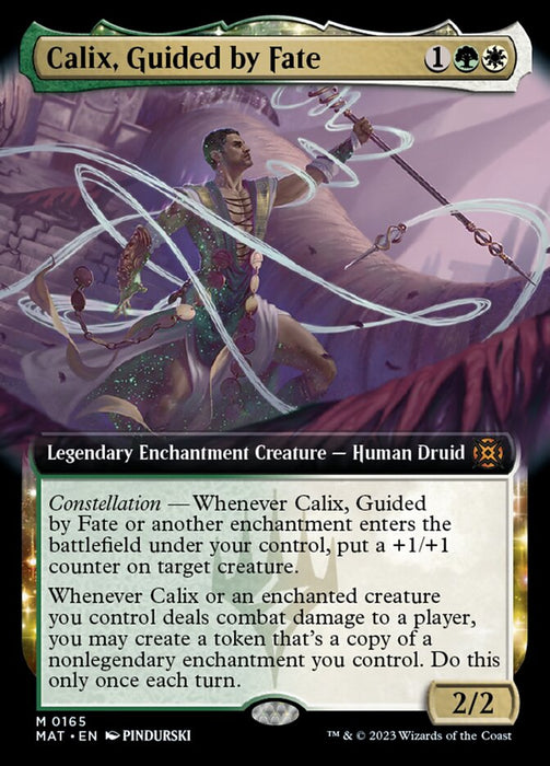 Calix, Guided by Fate - Legendary- Extended Art