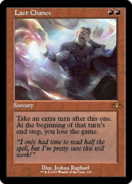 Last Chance - Retro Frame (Foil)