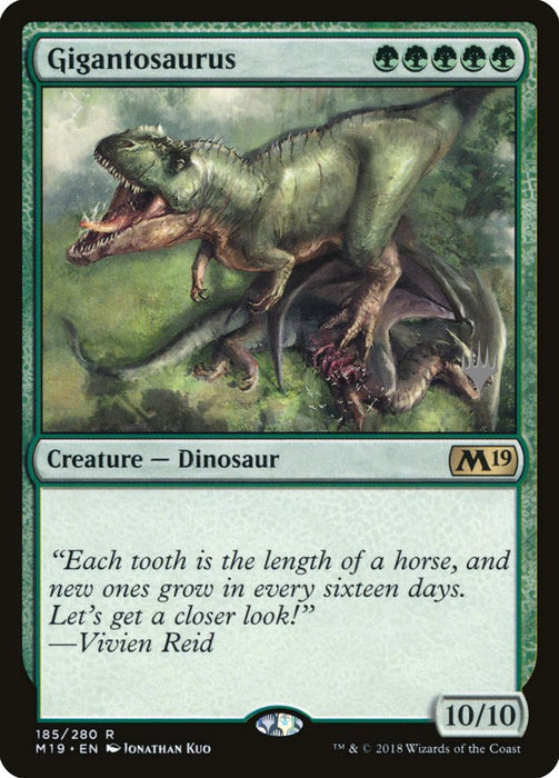 Gigantosaurus  (Foil)