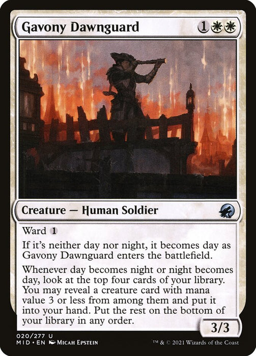 Gavony Dawnguard  (Foil)