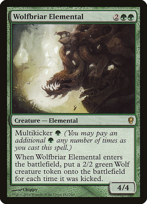 Wolfbriar Elemental  (Foil)