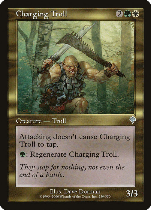 Charging Troll  (Foil)
