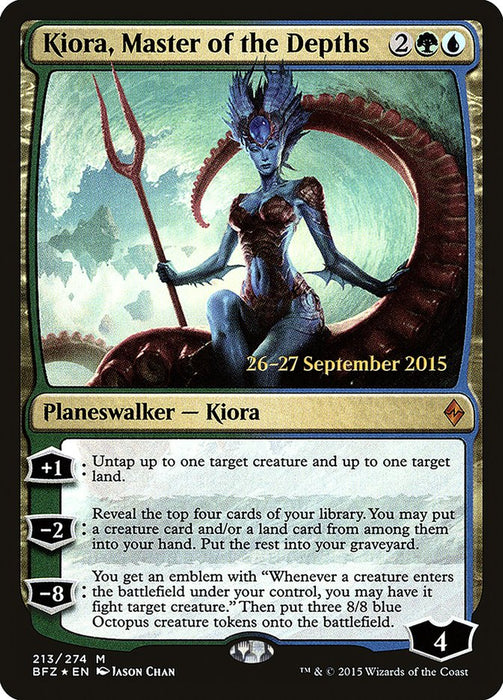 Kiora, Master of the Depths  (Foil)