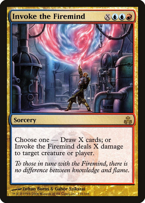 Invoke the Firemind  (Foil)