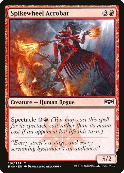 Spikewheel Acrobat  (Foil)