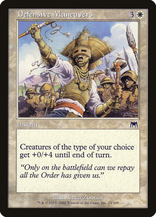 Defensive Maneuvers  (Foil)