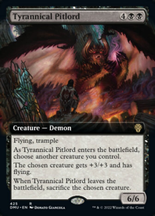 Tyrannical Pitlord - Extended Art