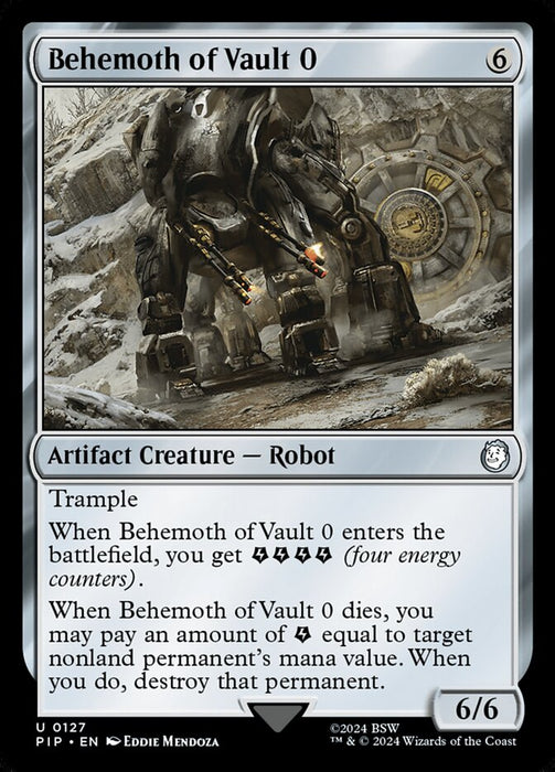 Behemoth of Vault 0 (Foil)