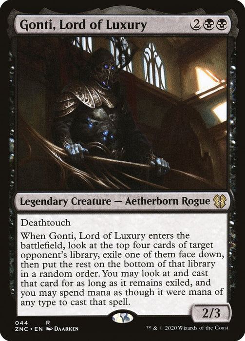 Gonti, Lord of Luxury  - Legendary