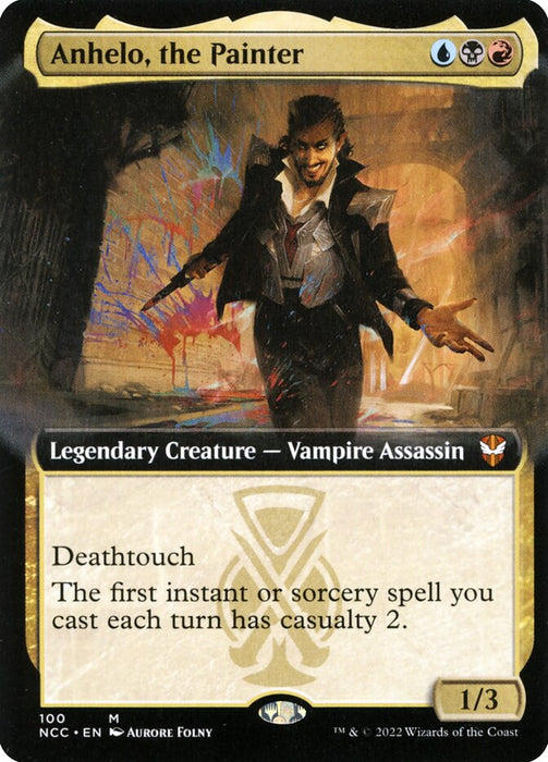 Anhelo, the Painter - Extended Art- Legendary (Foil)