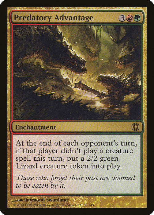 Predatory Advantage  (Foil)